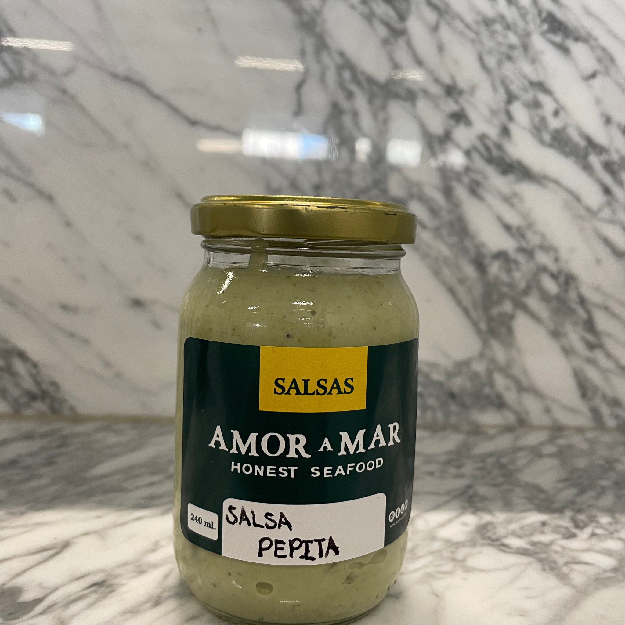 Salsa con Pepita de calabaza 230 ml